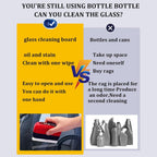 Car Glass Cleaning Brush – Oil Film Remover & Rainproof Shine