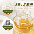220ml Glass Oil Spray Bottle for Cooking, Air Fryer & BBQ