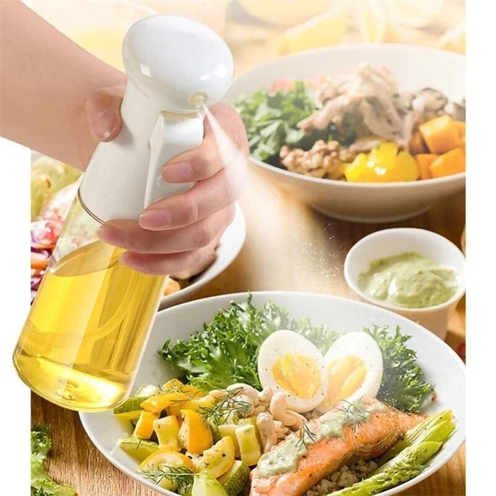 220ml Glass Oil Spray Bottle for Cooking, Air Fryer & BBQ