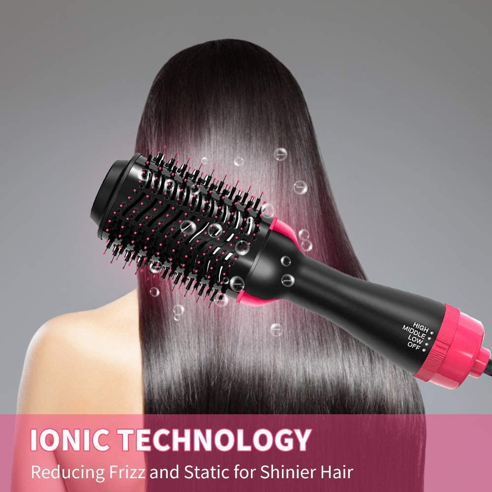 One-Step Hair Dryer & Volumizer – 3-in-1 Hot Air Brush
