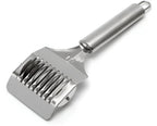 Stainless Steel Pasta Cutter Roller – Spaghetti Noodle Maker Dough Cutter