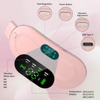 Portable Cordless Period Cramp Massager & Heating Pad for Relief