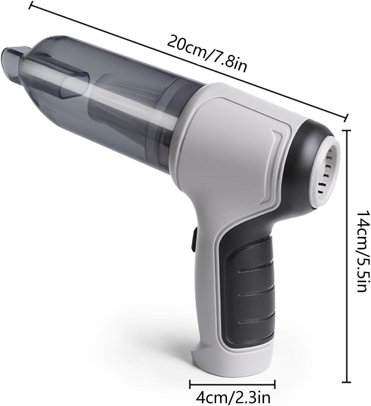 6-in-1 Cordless Vacuum Cleaner – Multi-Purpose Car & Air Duster