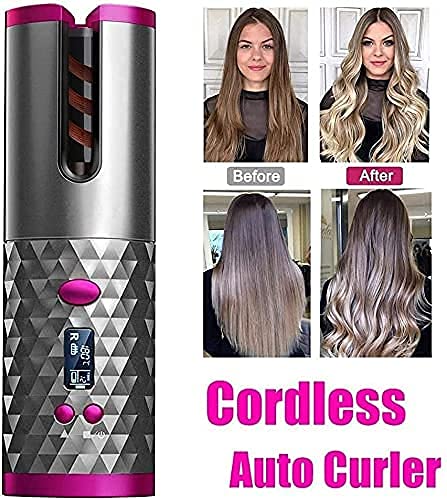 Cordless Auto Hair Curler USB Rechargeable Pro