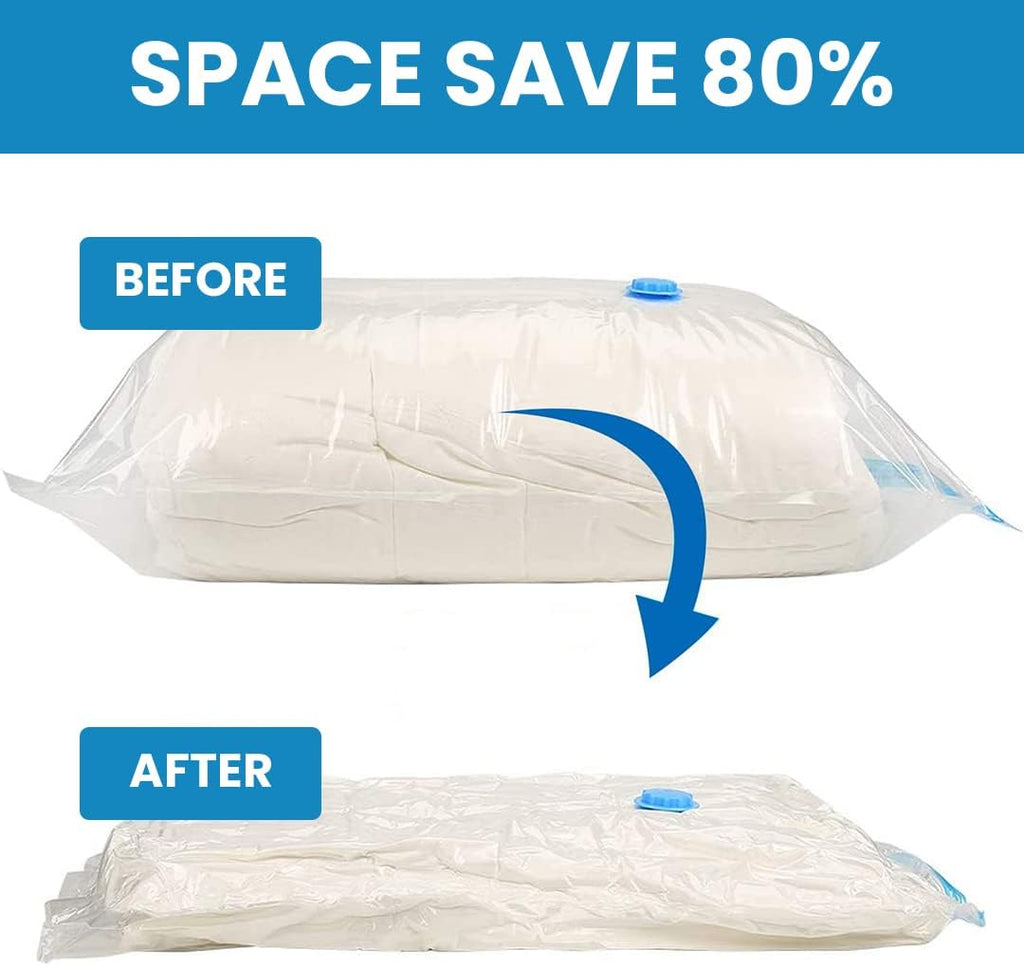 Space Saver Vacuum Storage Bags | Reusable Travel & Home Set