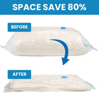 Space Saver Vacuum Storage Bags | Reusable Travel & Home Set