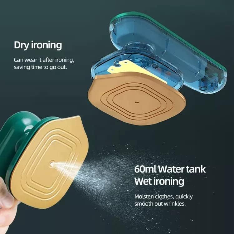 Travel Mini Electric Garment Iron | 2-in-1 Steam & Dry