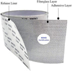 Waterproof Mosquito Net Patch | Sticky Mesh Window Repair