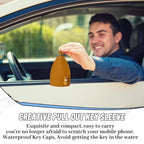Cute Pull-Out Car Key Case | Large Capacity Cartoon Key Bag