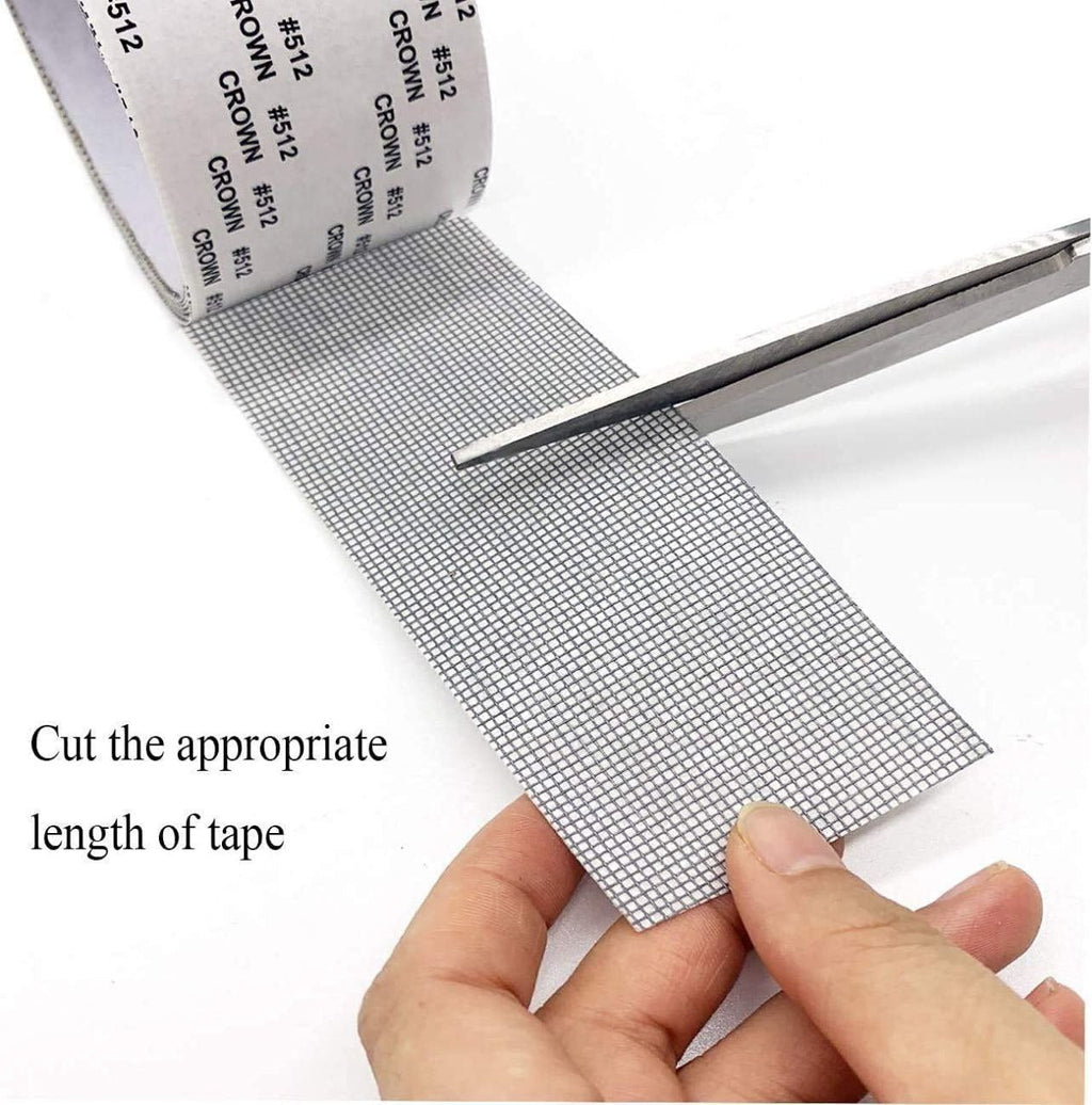 Waterproof Mosquito Net Patch | Sticky Mesh Window Repair