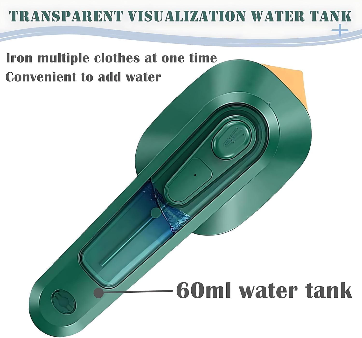 Travel Mini Electric Garment Iron | 2-in-1 Steam & Dry