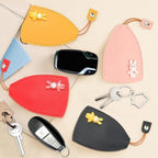 Cute Pull-Out Car Key Case | Large Capacity Cartoon Key Bag