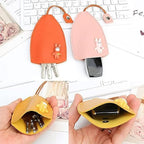 Cute Pull-Out Car Key Case | Large Capacity Cartoon Key Bag