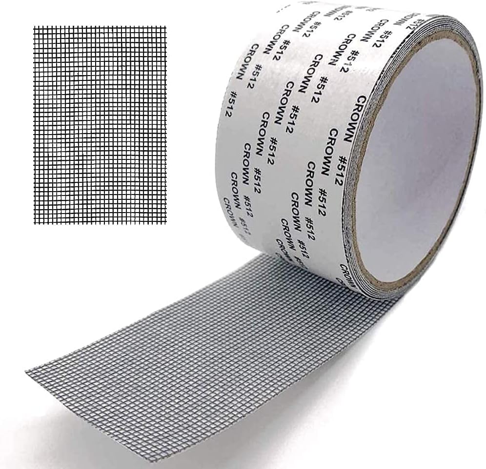 Waterproof Mosquito Net Patch | Sticky Mesh Window Repair