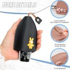 Cute Pull-Out Car Key Case | Large Capacity Cartoon Key Bag