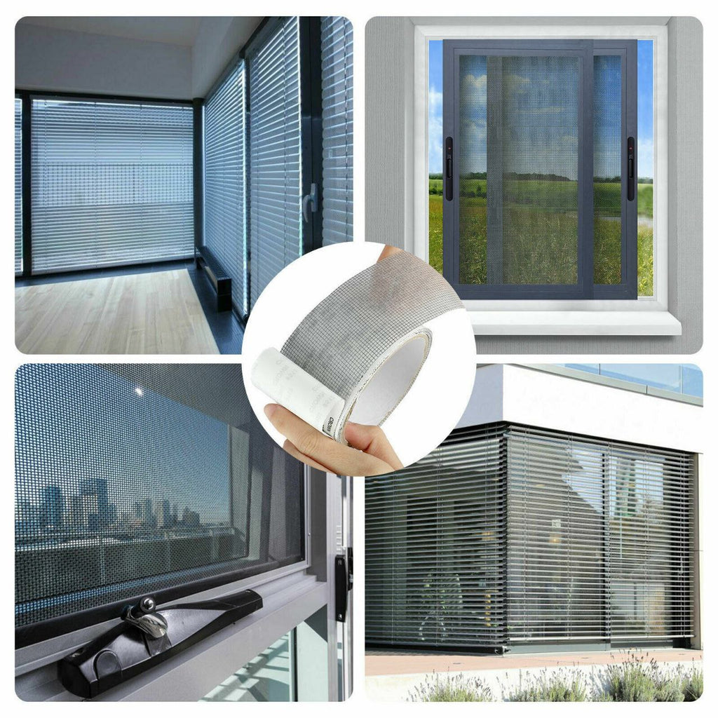 Waterproof Mosquito Net Patch | Sticky Mesh Window Repair