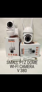 V380 Waterproof CCTV Camera – Night Vision, Pan & Tilt 355°