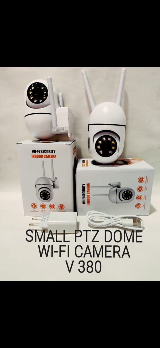 V380 Waterproof CCTV Camera – Night Vision, Pan & Tilt 355°