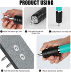 Manual Steel Nail Gun | Portable Mini Tool for Wood & Cement