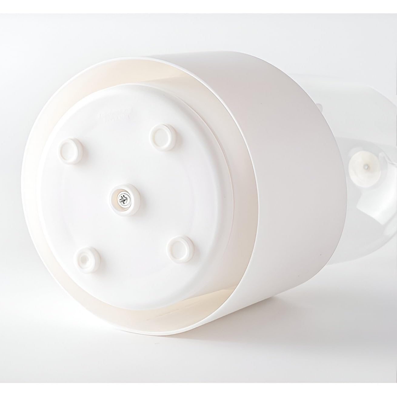 360° Rotating Dustproof Makeup Brush Holder with Clear Cover