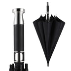 Large Auto Open Golf Umbrella | Premium 37-inch Long Stick