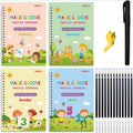 4Pcs Magic Reusable Copybook Set for Kids Learning