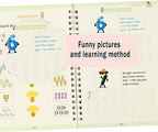 4Pcs Magic Reusable Copybook Set for Kids Learning