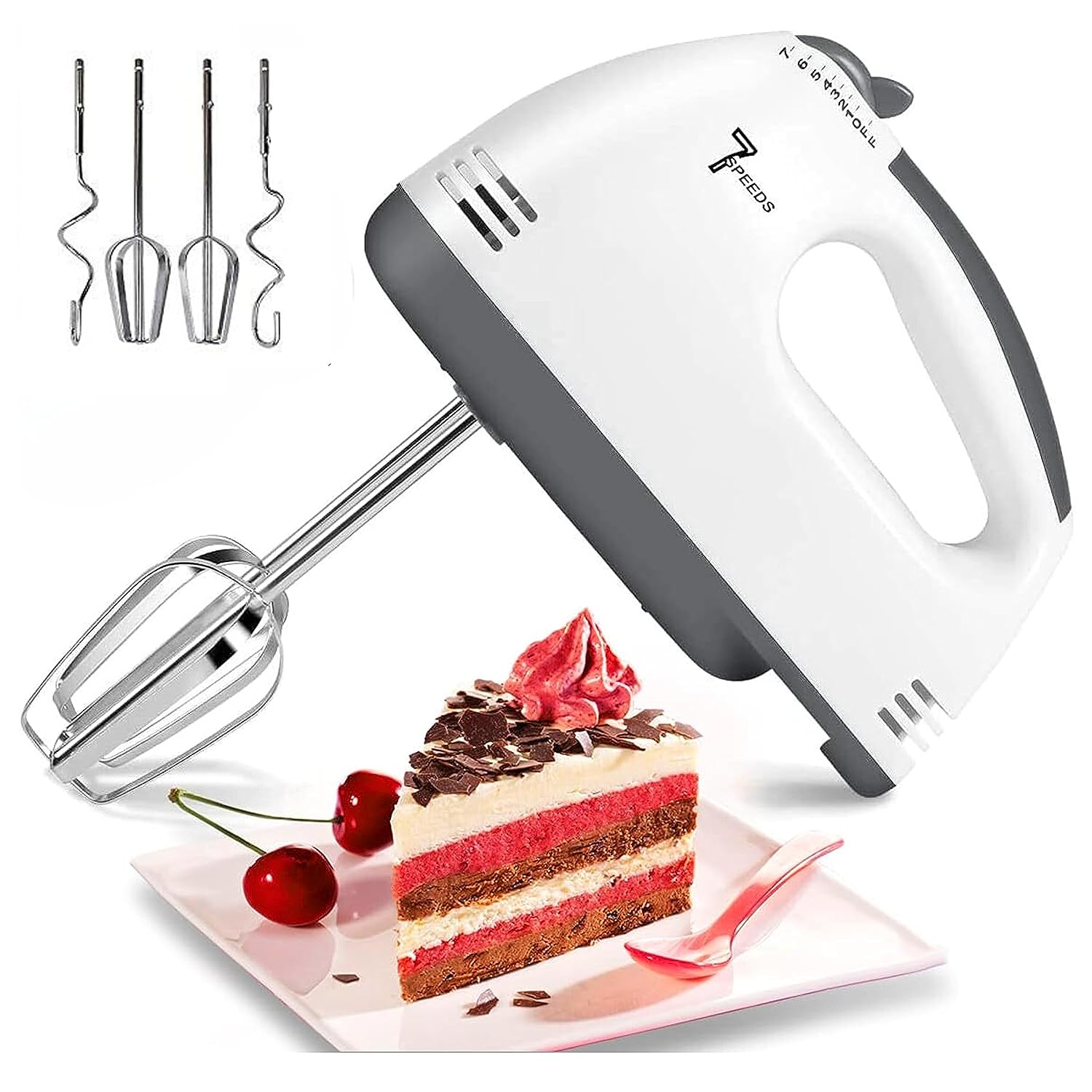 Scarlett 7 Speed 260W Electric Hand Mixer