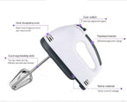 Scarlett 7 Speed 260W Electric Hand Mixer