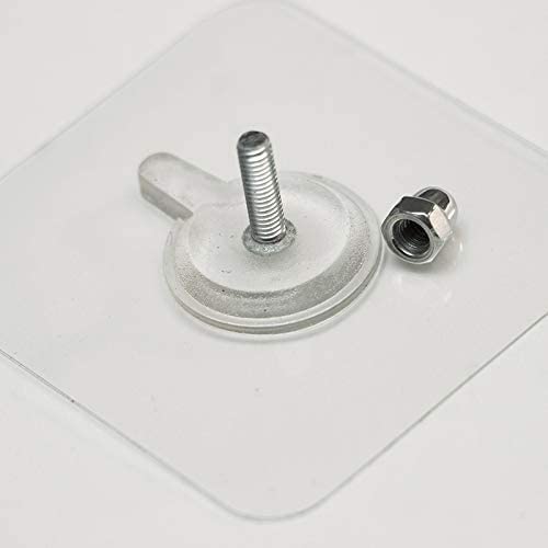 Adhesive Wall Screw Hook No-Trace Strong Hold