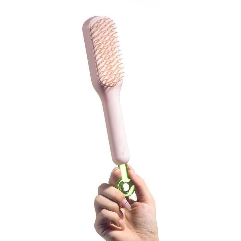 Self-Cleaning Hair Brush – Anti-Static Detangling Comb