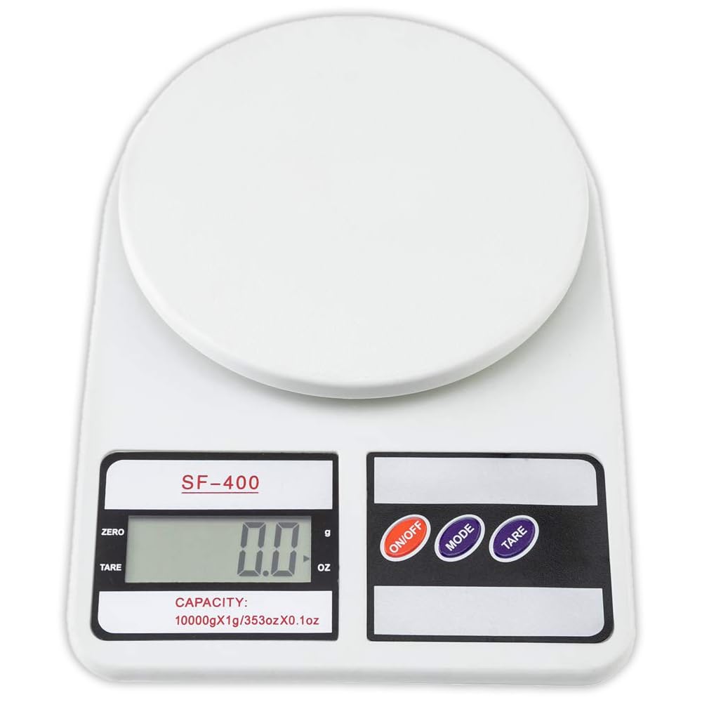 SF400 Digital Kitchen Scale | 10kg x 1g Accurate Weighing