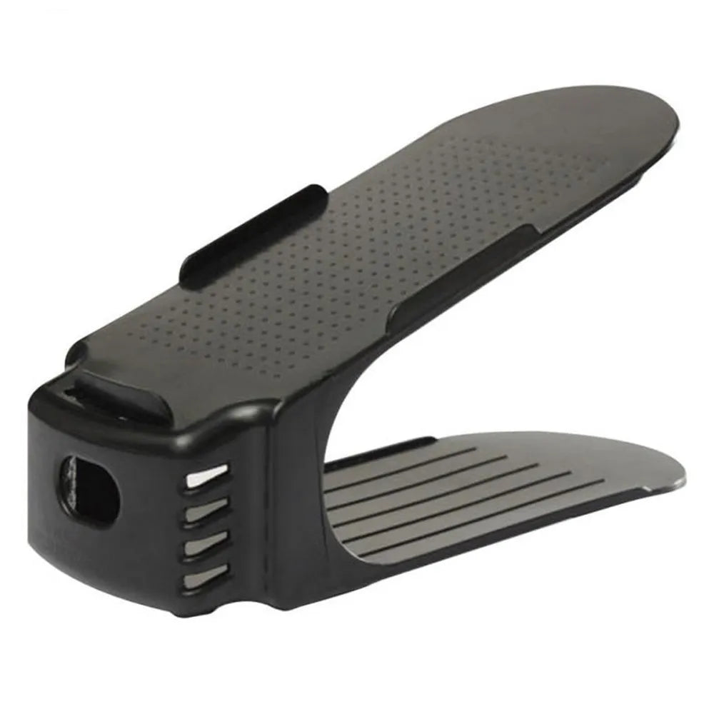 Adjustable Shoe Slots Holder | Space-Saving Closet Rack