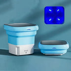 Folding Mini Washing Machine | Dryer for Undergarments & Socks