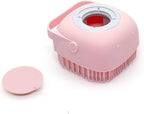 Silicone Bath Brush with Shampoo Dispenser 2-in-1