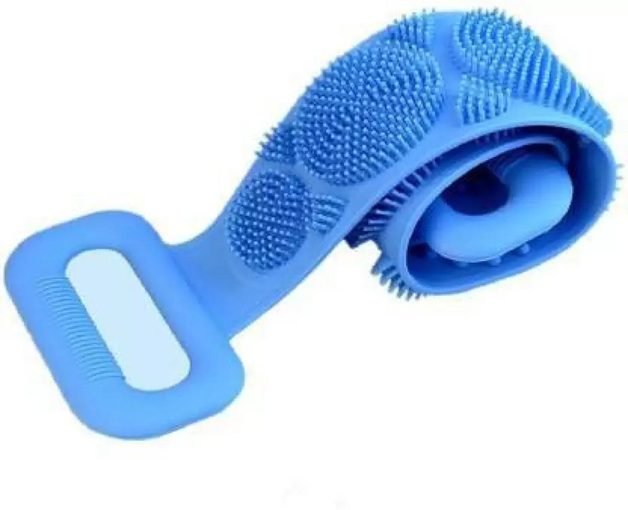 Silicone Bath Scrubber Belt | Double-Sided Exfoliating Massage