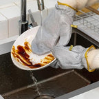 Steel Wire Gloves | Reusable Waterproof Kitchen Gloves