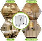 Stainless Steel Sink Sponge Holder | Kitchen Organizer & Rack