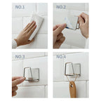 Stainless Steel Sink Sponge Holder | Kitchen Organizer & Rack