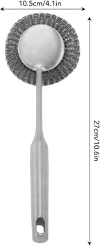 Stainless Steel Dish Cleaner – Multipurpose Pan & Grill Brush