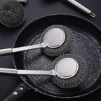 Stainless Steel Dish Cleaner – Multipurpose Pan & Grill Brush