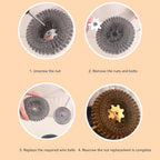 Stainless Steel Dish Cleaner – Multipurpose Pan & Grill Brush
