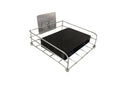 Stainless Steel Wall Shelf Set Top Box WiFi Organizer