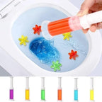 Toilet Gel Cleaner – Flower Stamp Dispenser with Long Fragrance