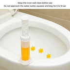 Toilet Gel Cleaner – Flower Stamp Dispenser with Long Fragrance
