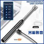 USB Rechargeable Windproof Plasma Arc Lighter