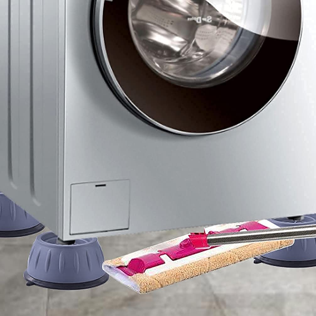 Anti-Vibration Pads – Suction Feet for Washing Machine & Dryer