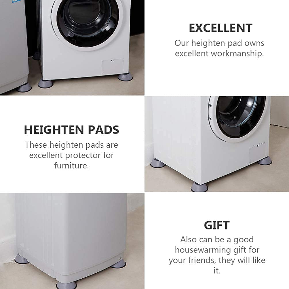 Anti-Vibration Pads – Suction Feet for Washing Machine & Dryer