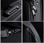 Anti-Theft USB Charging Sling Bag with Password Lock