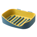 Wave Wall Mounted Double Drain Soap Holder Waterproof